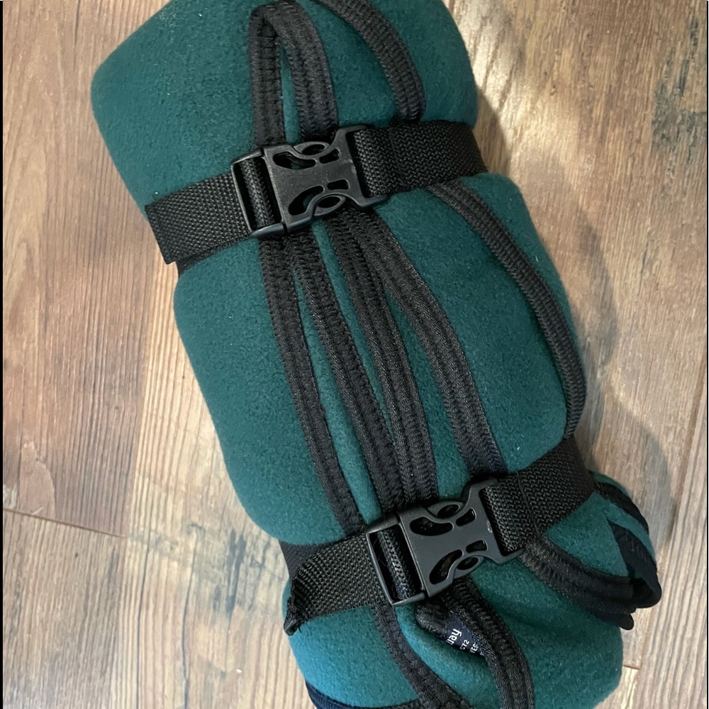 Hunter Green Fleece Stadium Blanket